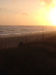 Emerald Isle, December 2012Where I did a little research for my YA novel