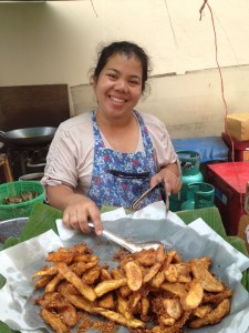 Fried Bananas on the streets of BangkokCopyright 2012 Mike Flinchum