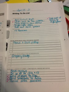 To Do List in Binder