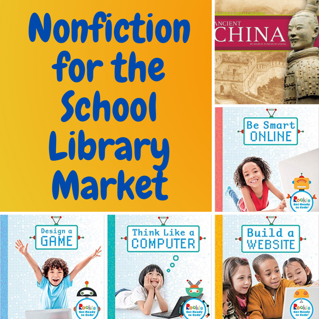 Collage of Nonfiction Book Covers of 4 Rookie Get Ready to Code Series and Ancient China. 